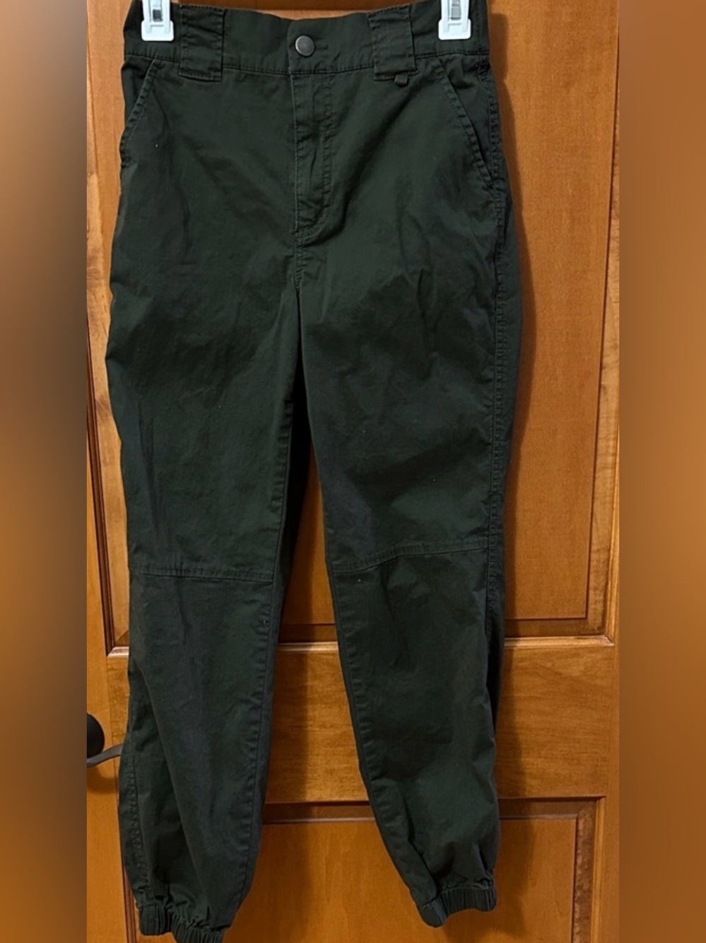Garage x Sierra Furtado Olive Green Utility Cargo Jogger Trousers Size 3 🌿